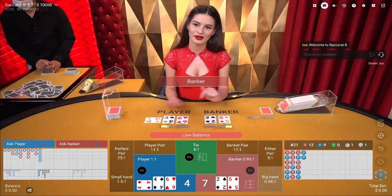 Cửa cược Banker thường có lợi thế hơn so với cửa Player