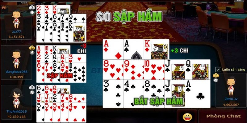 Mậu binh tại game bài TIP CLUB luôn mang lại niềm vui